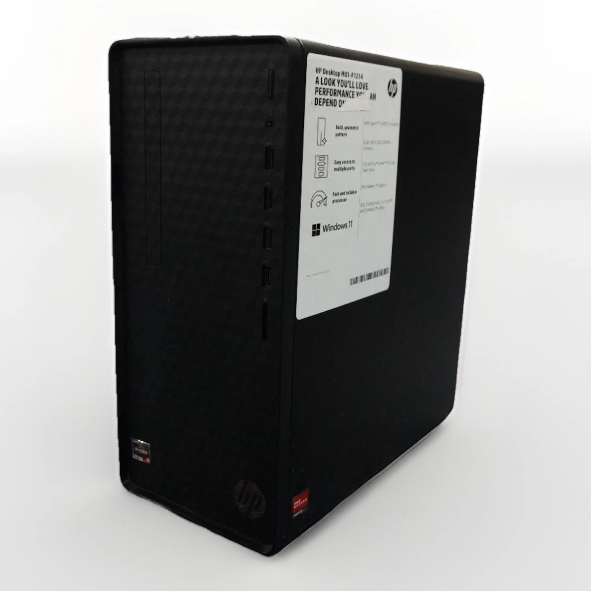 HP AMD Ryzen 3 PC Desktops and All 3.50-3.99 GHz Processor Speed