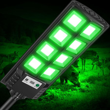Solar Hog Lights for Night Hunting, 12000LM Green Solar Hunting Lights Outdoor w