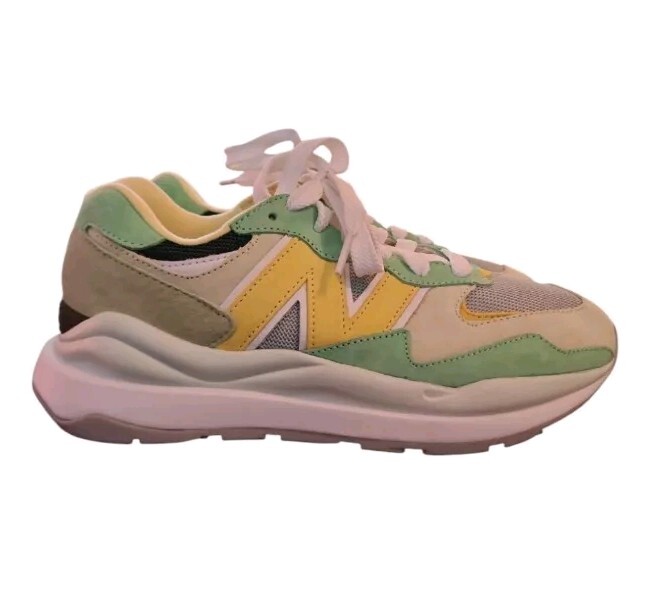 New Balance STAUD x 57/40 Agave Green Runner Men's 8 Women's 9.5 Chunky Sole
