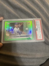 2022 Topps Chrome Update Series - Rookie Debut Bobby Witt Jr.  green  Refractor