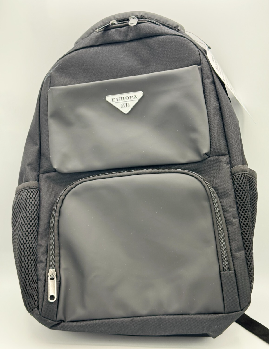 backpack laptop brands Europa EE LapTop Backpack - Black - Brand New!