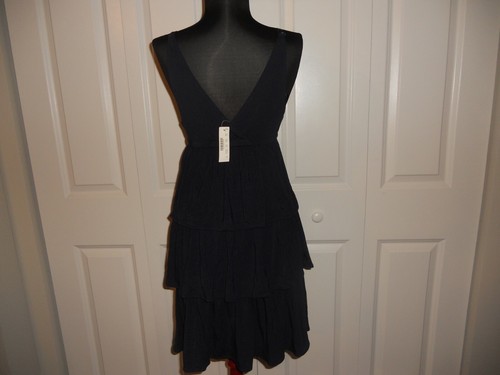 NWT J CREW TIERED RUFFLE SUNDRESS IN NAVY-SIZE XXS, S, GREEN IN SIZES S, M, L - Picture 13 of 36