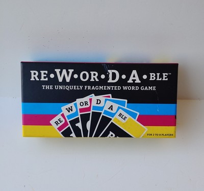 Rewordable The Uniquely Fragmented Word Game