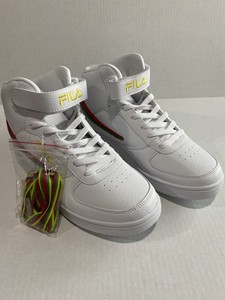 Fila de um alto - 1CM00540-125 Branco/Verde/Vermelho Tênis homens sapatos  tamanho 9 | eBay