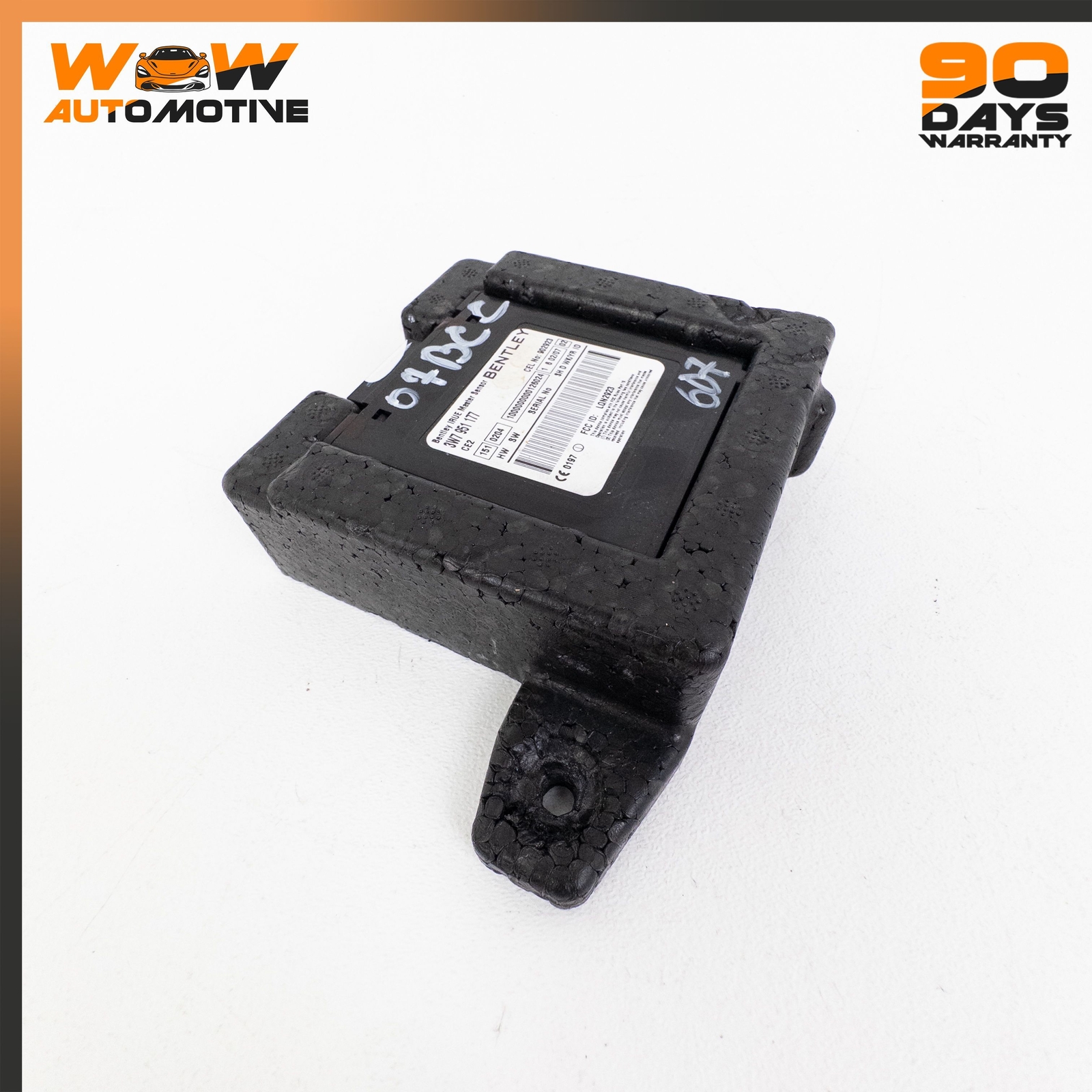 07-11 BENTLEY CONTINENTAL GTC ANTI THEFT ALARM MOVEMENT SENSOR CONTROL UNIT OEM