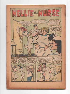ATLAS COMICS  NELLIE THE NURSE  36  1952  STAN LEE  COVERLESS