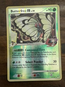 Pokemon Card Butterfree FB 17/147 Reverse Holo Rare Supreme Victors 