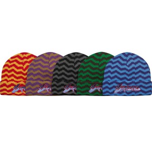 supreme zig zag beanie