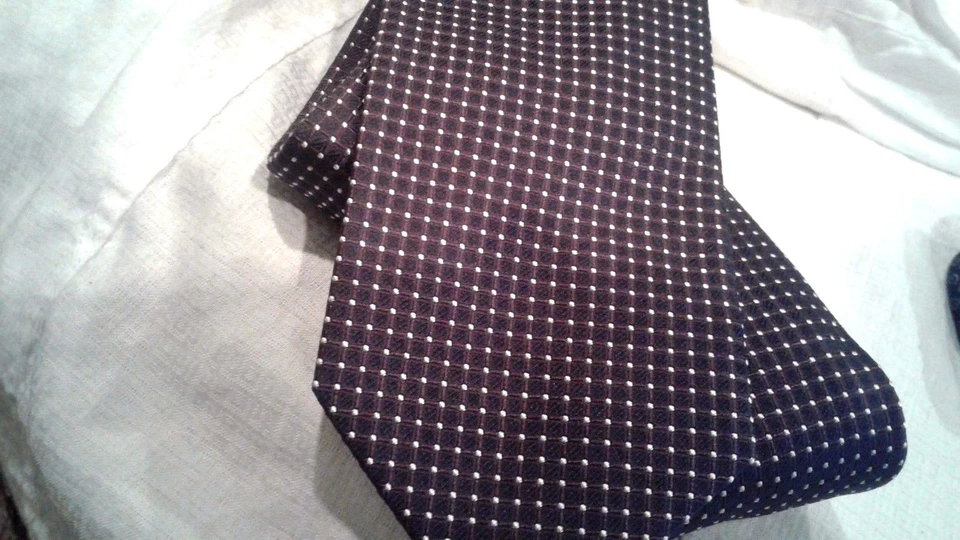 Corbata BRIONI hecha en Italia tejida seda cuello precio de venta sugerido por el fabricante $230! Foto 3 de 3