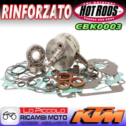 KTM 125 SX 2002 2003 2004 2005 HOT RODS KIT REVISIONE MOTORE ALBERO + CUSCINETTI - Foto 1 di 1