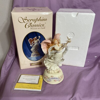 Seraphim Angel s Touch  The Dedication Angel  Musical Figurine #81642 1999