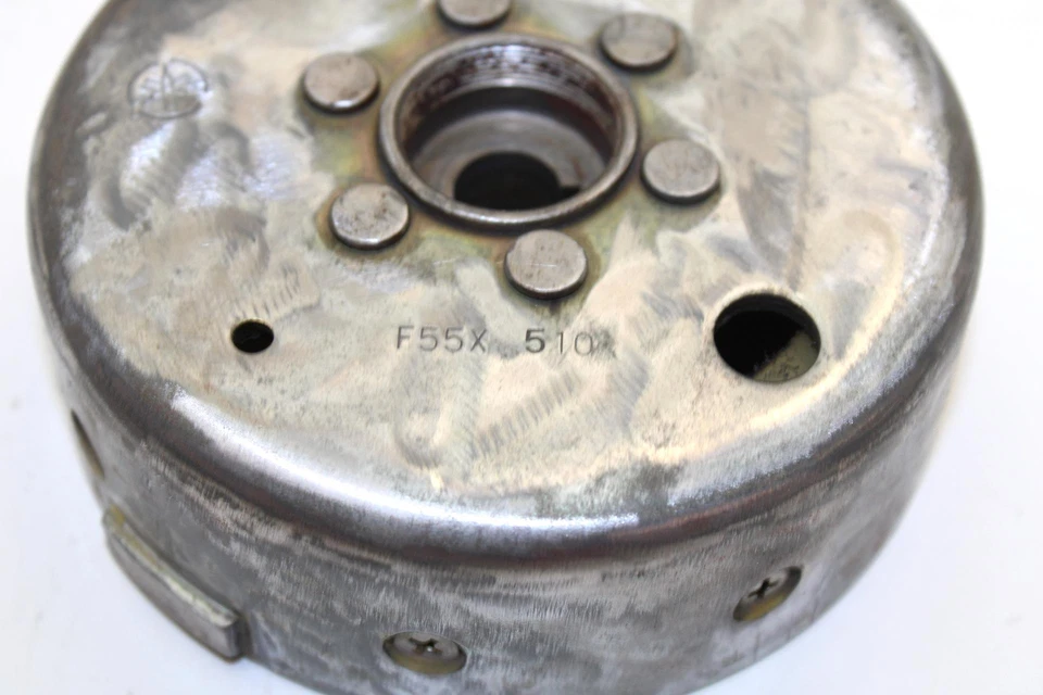 Yamaha Badger Yfm80s 1986 OEM volante 55X-85550-M0-00 Q5081 Foto 3 de 4