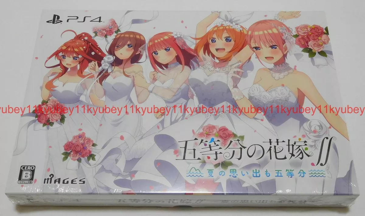 PS4 The Quintessential Quintuplets Gotoubun No Hanayome From Japan free  shipping