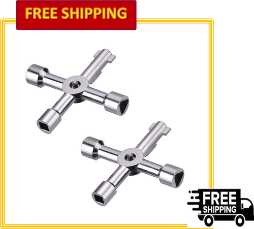Shappy 2 Pack Electric Cabinet Panel/ Gas Meter 4-way Multi-purpose ...