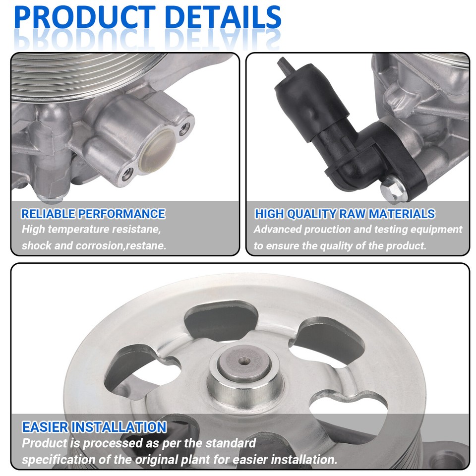Power Steering Pump with Pulley for 2008 2009 2010 2011 2012 Honda