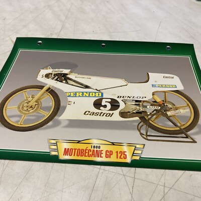 Motobecane GP 125 Pernod 1980 motorcycle passion collection Atlas