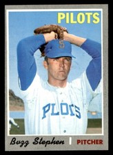 1970 Topps Baseball #533 Buzz Stephen EX *e3