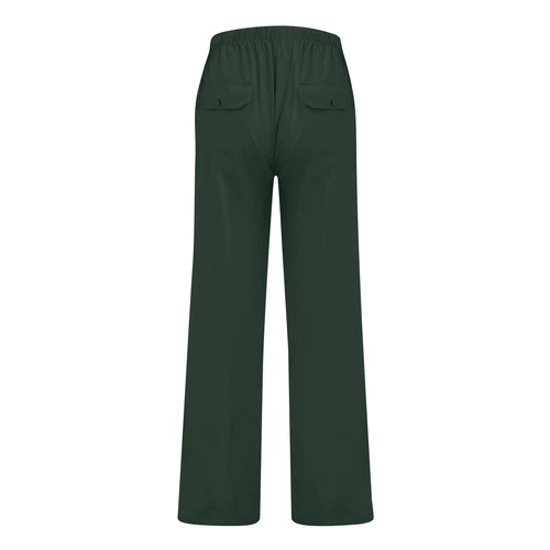 Herren Baumwolle Leinen lose Hose Freizeit Kordelzug Strand Yoga Baggy lange Hose - Bild 12 von 69