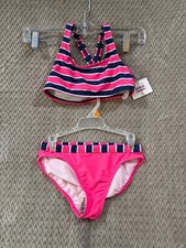 OP Girls Two Piece Swimwear M 7-8 