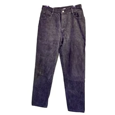 GITANO Y2K SZ 14 Black Acid Washed Mom Jeans 