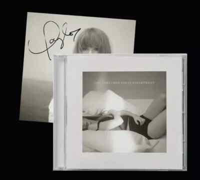 2024 Taylor Swift - Tortured Poets Department CD with HAND SIGNED Photo IN HAND