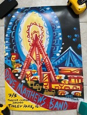 Dave Matthews Band Concert Poster - July 3, 2003 - Tweeter Center Tinley Park IL