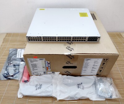 Neu NEW Cisco C9300-48T-A Catalyst9300 48port 8x10G uplink data only C9300-NM-8X