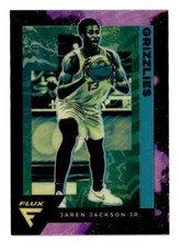 JAREN JACKSON JR 2020/21 PANINI FLUX #87 RARE PURPLE COSMIC PRIZM #45/75 BD9457