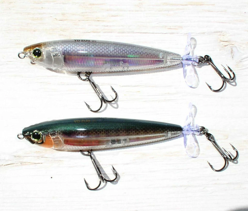 Yo Zuri 3DR PROP, 9 cm / 12 Gramm, 5 Farben, Oberflächen-Wobbler mit Propeller - Bild 2 von 2