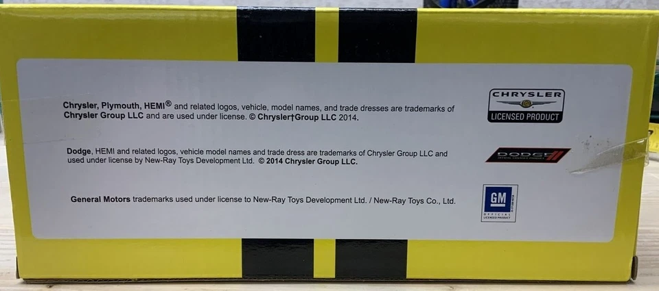 New Ray 71893 1/25 1969 Dodge Charger R/T NRYV1893 093577718935 - Image 4 of 4