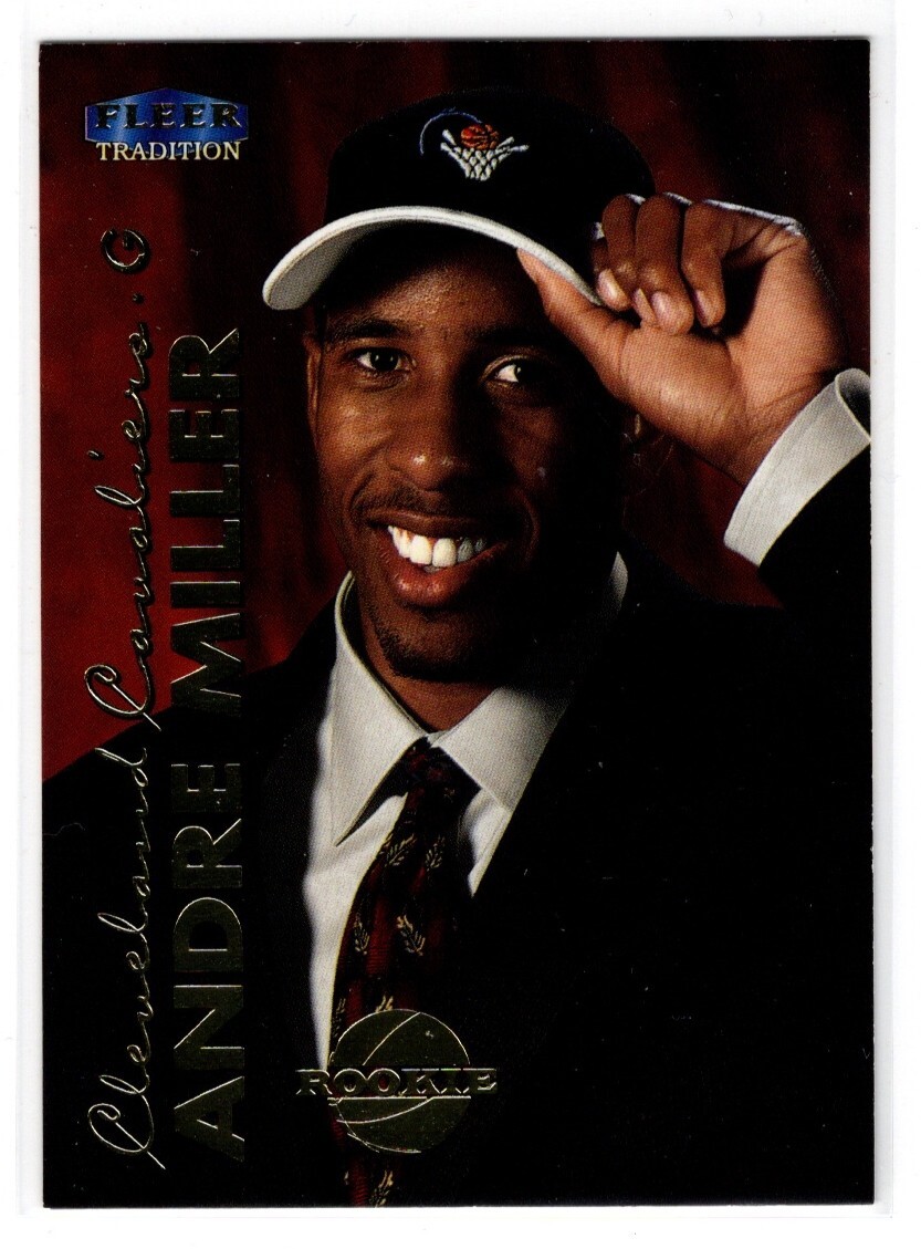ANDRE MILLER  CAVS  RC  1999-00 FLEER TRADITION #206