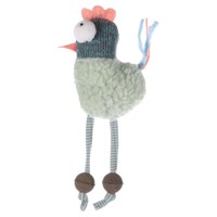 Flamingo Katzenspielzeug Huhn Quinty Blau Mit Katzenminze 20 Cm PlüSch