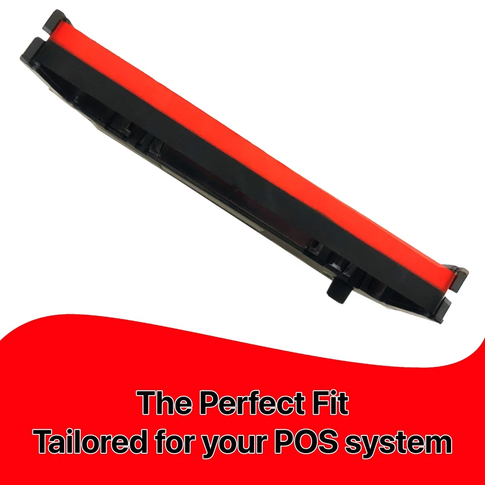 SP-700 x 12 Pack Ribbon Ink BLACK / RED Star SNBC Epson Kitchen Printer SP700 - Image 4 of 4