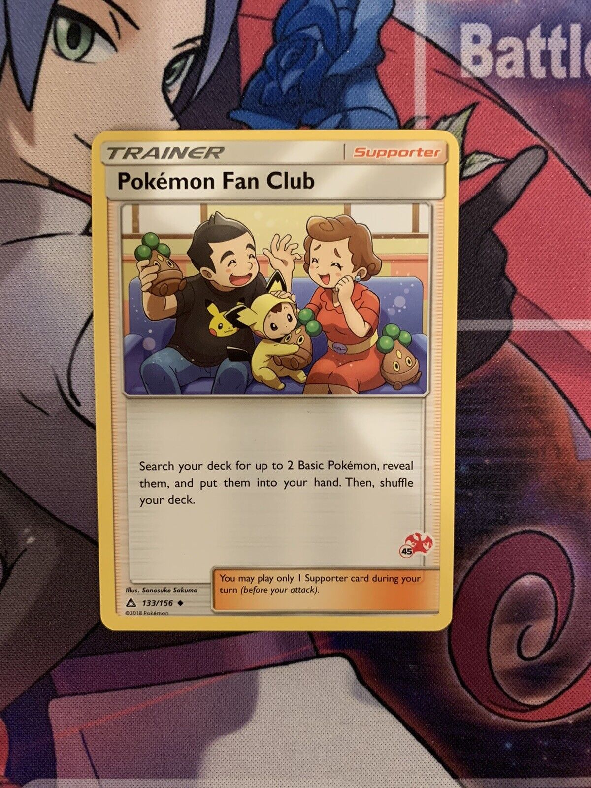 P4075 Pokemon Tcg, Pokemon Fan Club 133/156 NM