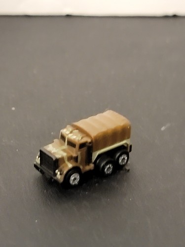 Micro Machines Insiders Military Cargo Truck (Empty) Galoob 1989 - Picture 1 of 9