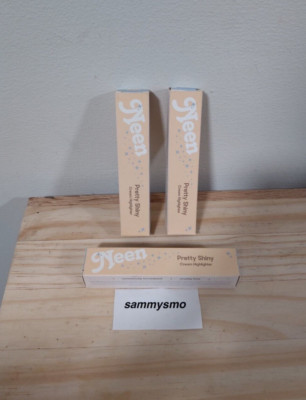 NEEN Pretty Shiny Cream Highlighter METTA, 0.50 fl oz-  x3