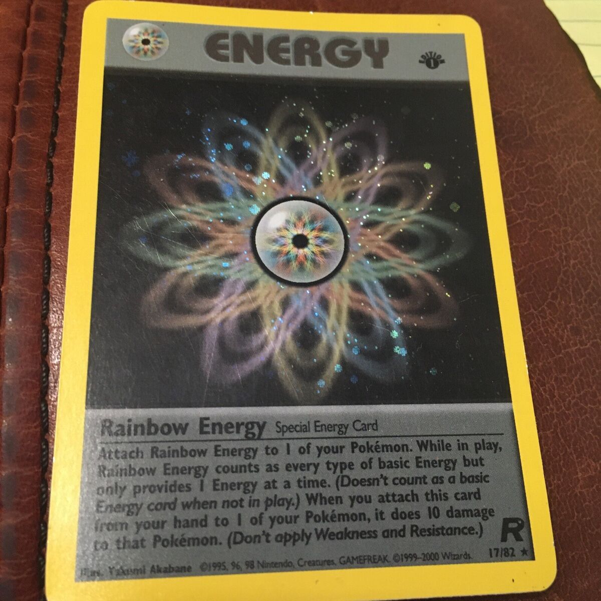 Rainbow Energy 17/82 Team Rocket-1st Edition Holo for sale Rainbow Energy 17/82 Team Rocket-1st Edition Holo for sale