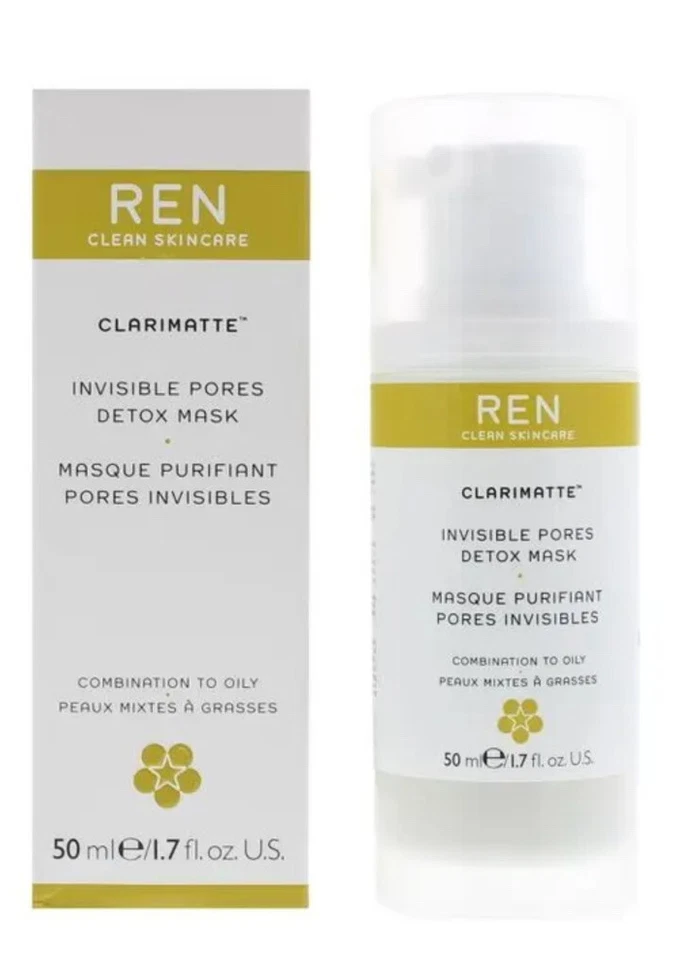 REN Clarimatte Invisible Pores Detox Mask 50ml - Image 3 of 4