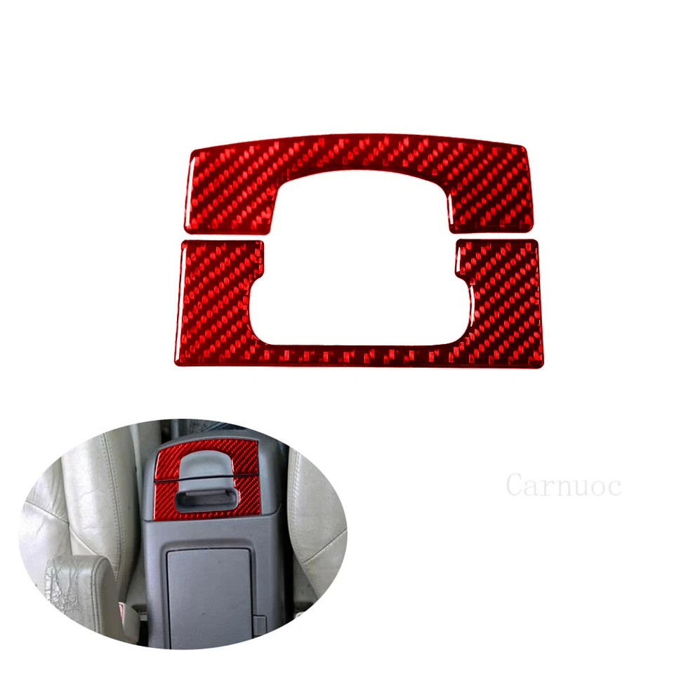 20pcs For Lexus RX300 1999-2003 Red Carbon Fiber Full Kits Interior Trim Set - Изображение 3 из 4