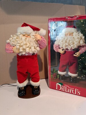 Vintage Jingle Bell Rock Santa Animated Dancing Musical 16