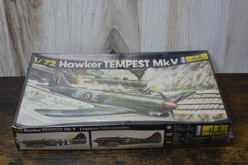 NEW VTG 1/72 HELLER HAWKER TEMPEST MK V Airplane MODEL KIT 274 - Sealed Box c1 - Picture 5 of 5