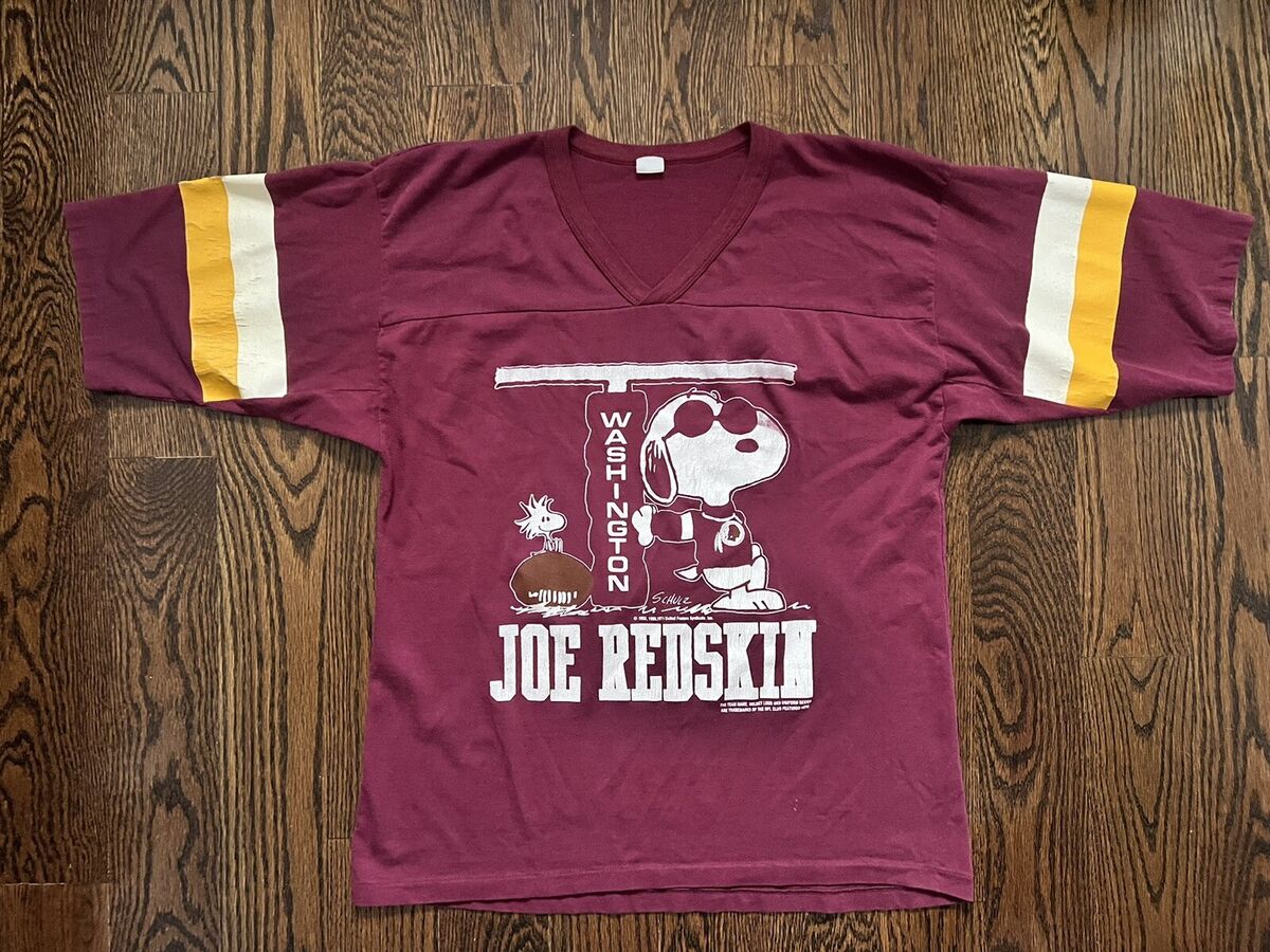 Vintage 70s Snoopy Joe Washington Redskins NFL Jersey Shirt Vintage 70s Snoopy Joe Washington Redskins NFL Jersey Shirt