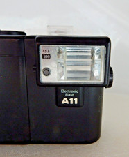 OLYMPUS A11 Flash ONLY fits XA XA2 XA3 XA4 Cameras FOR PARTS, No Power
