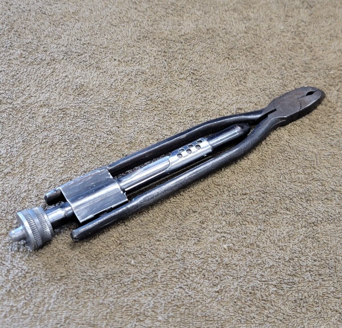 Milbar 1W393 Safetytwist Spring Loaded Safety Aviation Wire Pliers Aircraft Tool