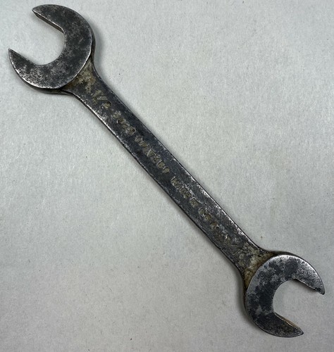 VINTAGE PLOMB TOOLS No.3025 - 1/2" x 7/16" Open-End Wrench PLVMB TOOL USA - Picture 10 of 12