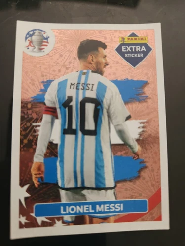 Brazil version 2024 Panini Extra Sticker Copa America - Lionel Messi - Bronze