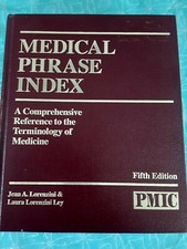 Medical Phrase Index, Fifth Edition - Hardcov...