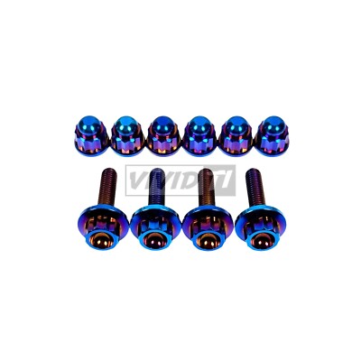 VividTi - Fits Honda Acura K SERIES TITANIUM HARDWARE VALVE COVER + COIL PACKS!