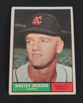 1961 Topps #106 Whitey Herzog