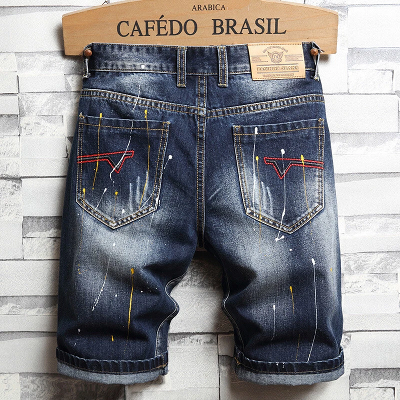 Half paint deals jeans